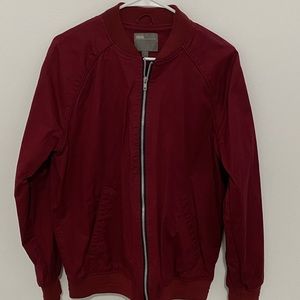 ASOS Maroon Bomber Jacket